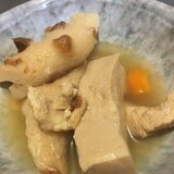 ちくわと高野豆腐の煮物♪とりささみ